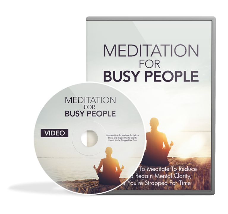 Meditation For Busy People